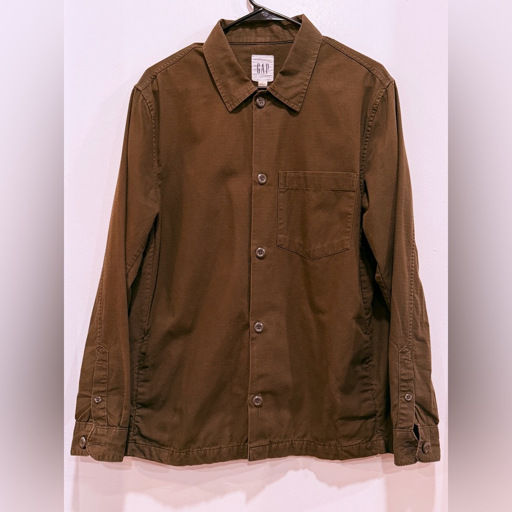 GAP Men's Tan Shirt Jacket